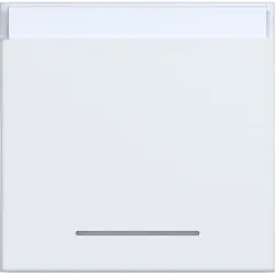 Hager Berker Wippe mit Beschriftungsfeld und Kontrollfenster A1/A8/C1/C8 lichtweiß matt (WAW1131WM)