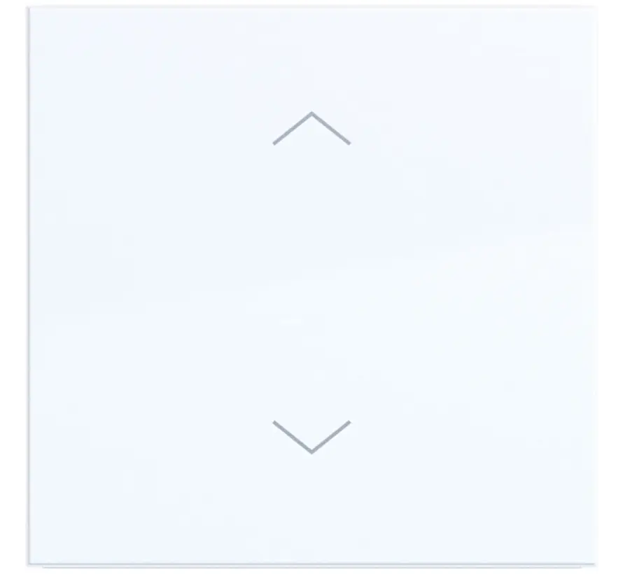 Wippe mit Pfeilsymbolen A1/A8/C1/C8 lichtweiß glänzend (WAW1002WG)