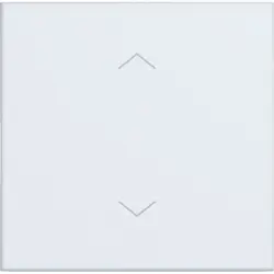 Hager Berker Wippe mit Pfeilsymbolen A1/A8/C1/C8 lichtweiß matt (WAW1002WM)