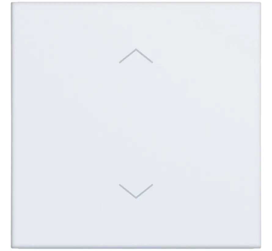 Wippe mit Pfeilsymbolen A1/A8/C1/C8 lichtweiß matt (WAW1002WM)