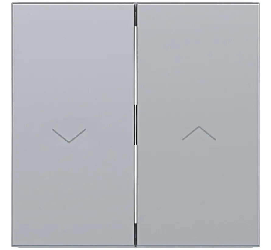 Wippe Jalousieschalter 2-fach A1/A8/C1/C8 titan (WAW2001TA)