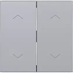 Hager Berker Wippe Jalousieschalter 4-fach A1/A8/C1/C8 titan (WAW2002TA)
