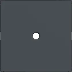 Hager Berker Zentralplatte Zugschalter A1/A8/C1/C8 anthrazit matt (WAF1048AT)