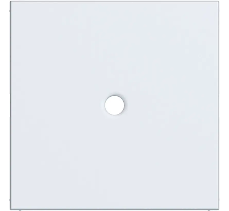 Zentralplatte Zugschalter A1/A8/C1/C8 lichtweiß matt (WAF1048WM)