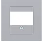 Zentralplatte USB / Lautsprecher A1/A8/C1/C8 titan (WAF1104TA)