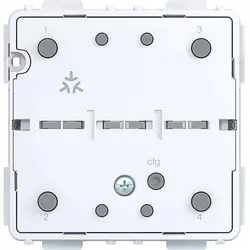 Hager Berker Wandsender-Bedienelement 2-fach mit Batterie (WAC2020)