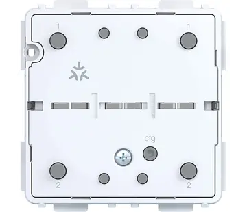 Hager Berker Wandsender-Bedienelement 1-fach mit Batterie (WAC2010)