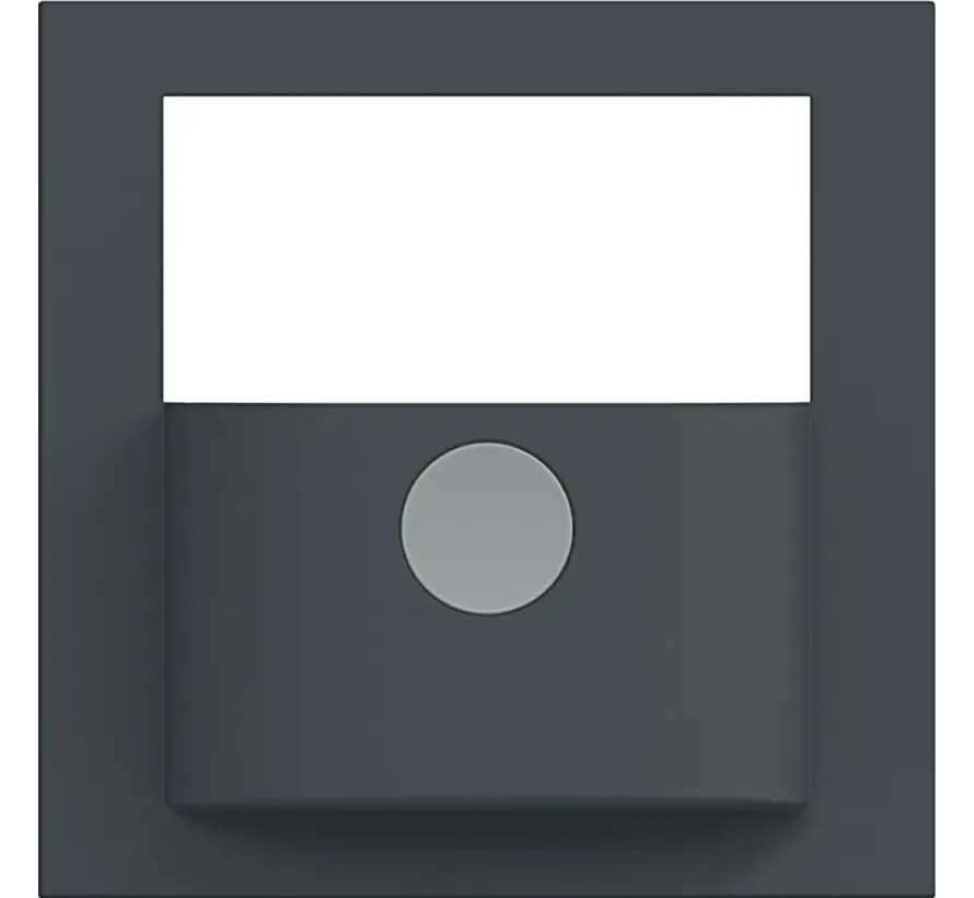 Abdeckung mit Knopf für Bewegungsmelder-Bedienelement A1/A8/C1/C8 anthrazit matt (WAN7040AT)