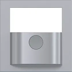 Hager Berker Abdeckung mit Knopf für Bewegungsmelder-Bedienelement A1/A8/C1/C8 titan (WAN7040TA)