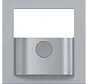 Abdeckung mit Knopf für Bewegungsmelder-Bedienelement A1/A8/C1/C8 titan (WAN7040TA)