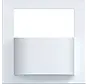 Abdeckung für Bewegungsmelder-Bedienelement A1/A8/C1/C8 lichtweiß matt (WAN7030WM)