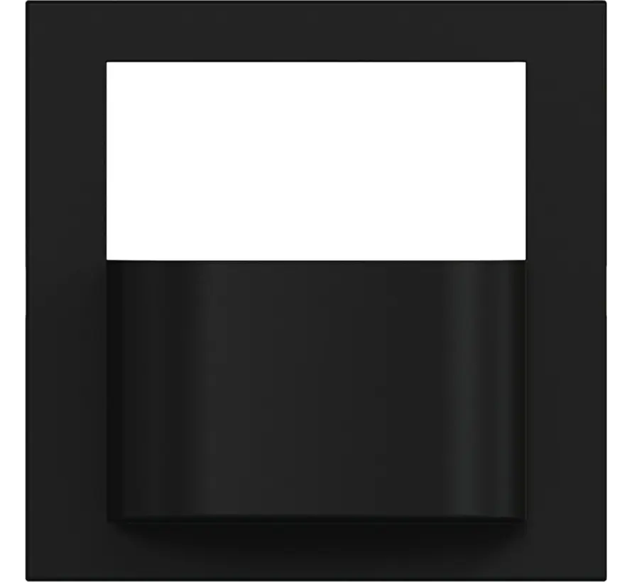 Abdeckung für Bewegungsmelder-Bedienelement A1/A8/C1/C8 nachtschwarz glänzend (WAN7030BG)