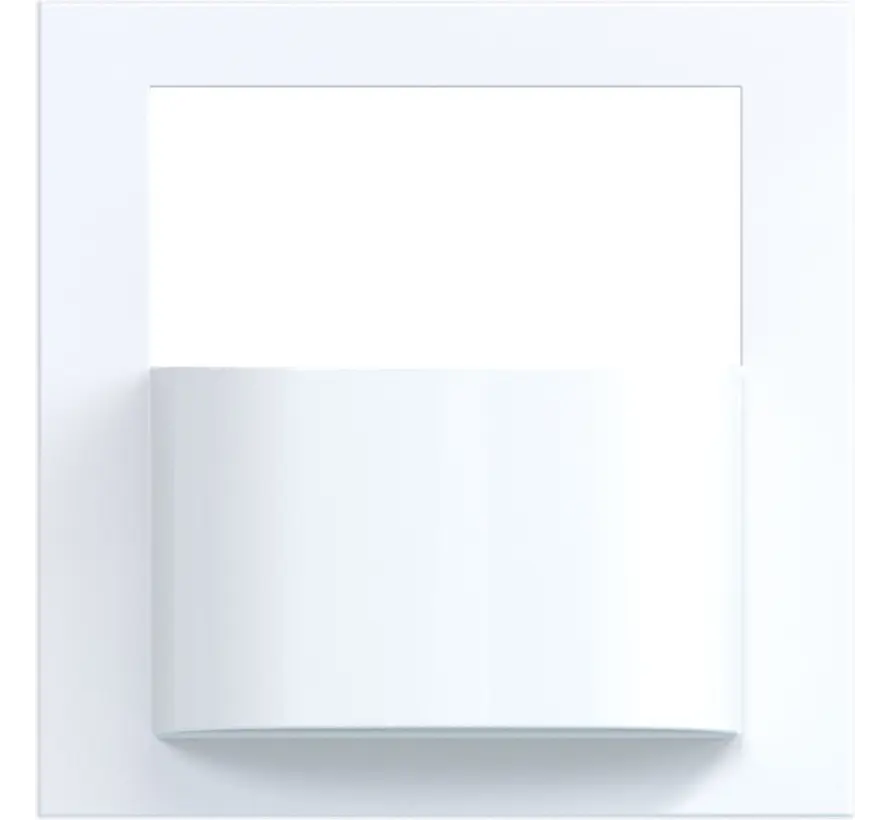 Abdeckung für Bewegungsmelder-Bedienelement A1/A8/C1/C8 lichtweiß glänzend (WAN7030WG)