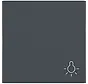 Wippe mit symbol Licht A1/A8/C1/C8 anthrazit matt (WAW1012AT)