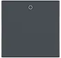 Wippe mit Aufdruck 0 A1/A8/C1/C8 anthrazit matt (WAW1014AT)
