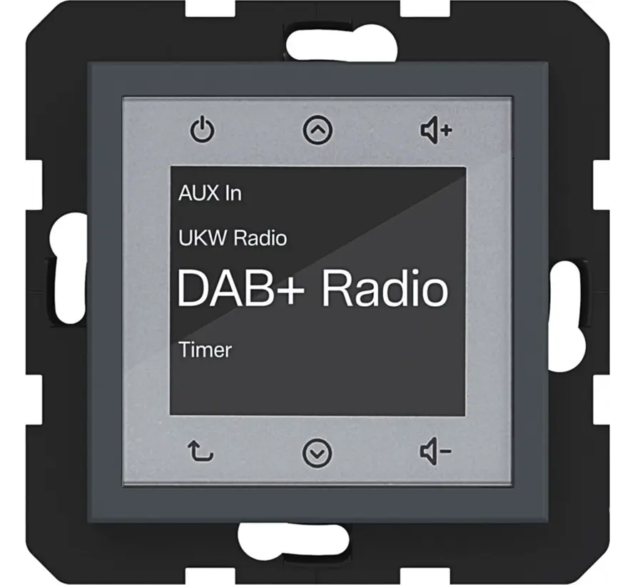 Radio Touch DAB+ A1/A8/C1/C8 anthrazit matt (WAN6011AT)
