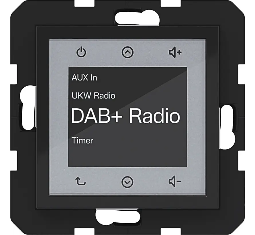 Radio Touch DAB+ A1/A8/C1/C8 nachtschwarz glänzend (WAN6011BG)