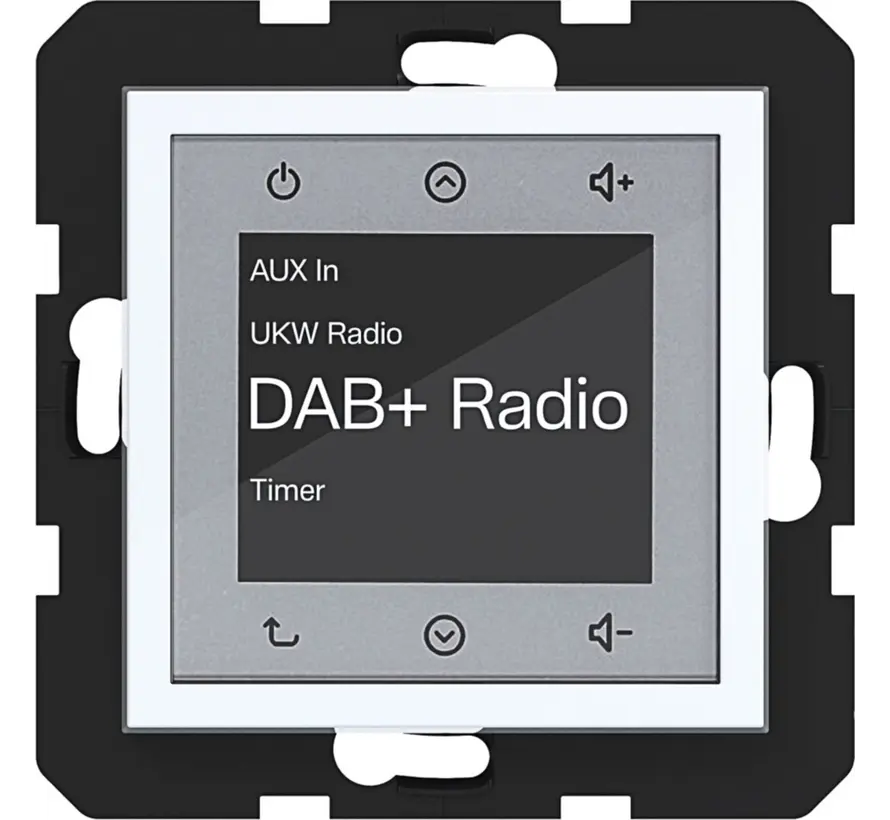 Radio Touch DAB+ A1/A8/C1/C8 lichtweiß glänzend (WAN6011WG)