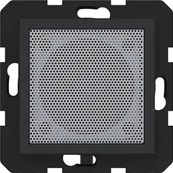 Hager Berker Lautsprecher für Radio Touch A1/A8/C1/C8 nachtschwarz matt (WAN6211BM)