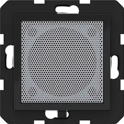 Hager Berker Lautsprecher für Radio Touch A1/A8/C1/C8 nachtschwarz glänzend (WAN6211BG)