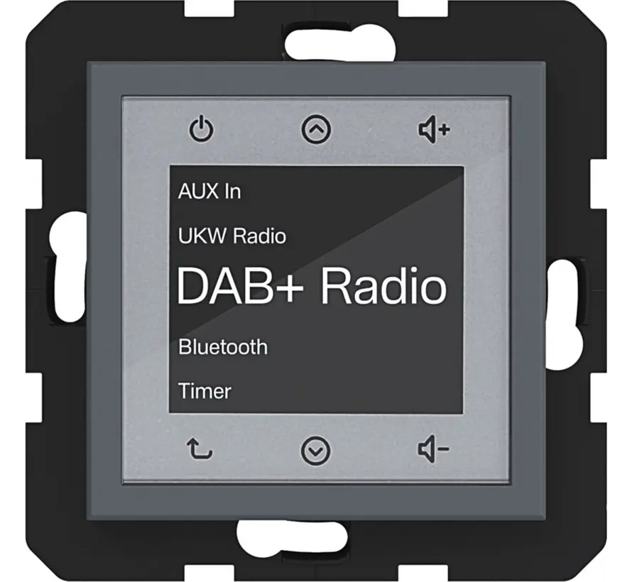 Radio Touch DAB+ mit Bluetooth A1/A8/C1/C8 anthrazit matt (WAN6111AT)