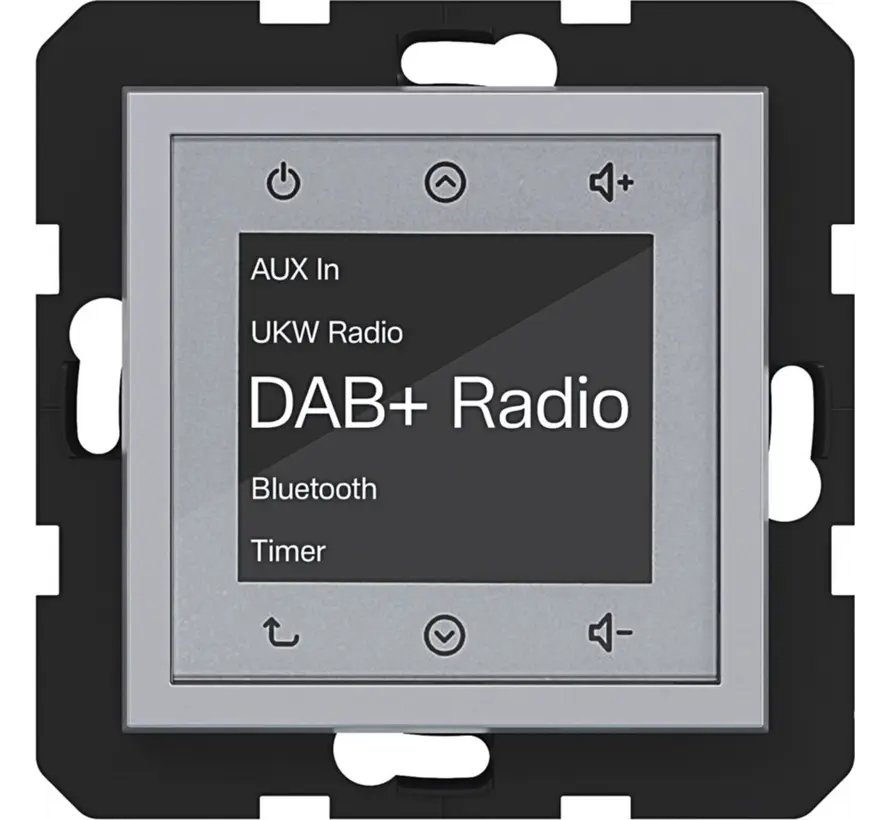 Radio Touch DAB+ mit Bluetooth A1/A8/C1/C8 titan (WAN6111TA)