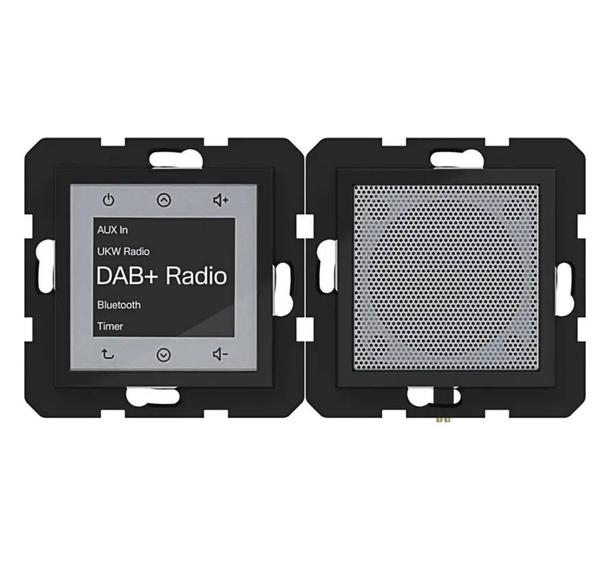 Radio Touch DAB+ mit Bluetooth und Lautsprecher A1/A8/C1/C8 nachtschwarz glänzend (WAN6110BG)