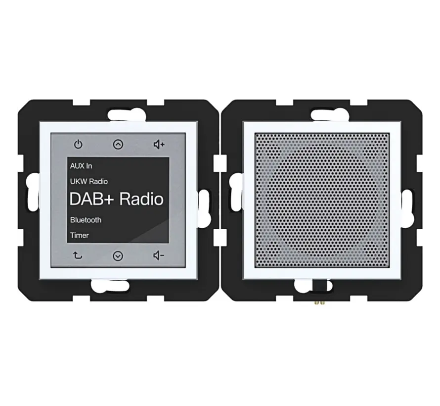 Radio Touch DAB+ mit Bluetooth und Lautsprecher A1/A8/C1/C8 lichtweiß glänzend (WAN6110WG)