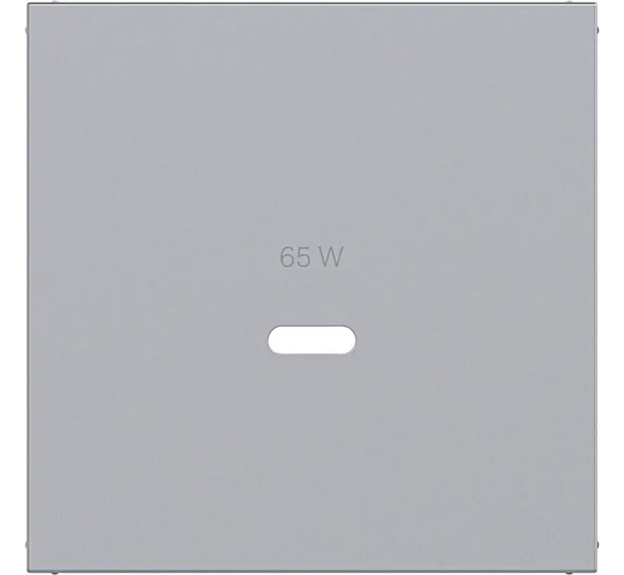 Zentralplatte für USB-Lader Typ C A1/A8/C1/C8 titan (WAF1511TA)