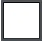 Zwischenring 50x50mm A1/A8/C1/C8 anthrazit matt (WAF7073AT)
