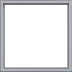 Hager Berker Zwischenring 50x50mm A1/A8/C1/C8 titan (WAF7073TA)