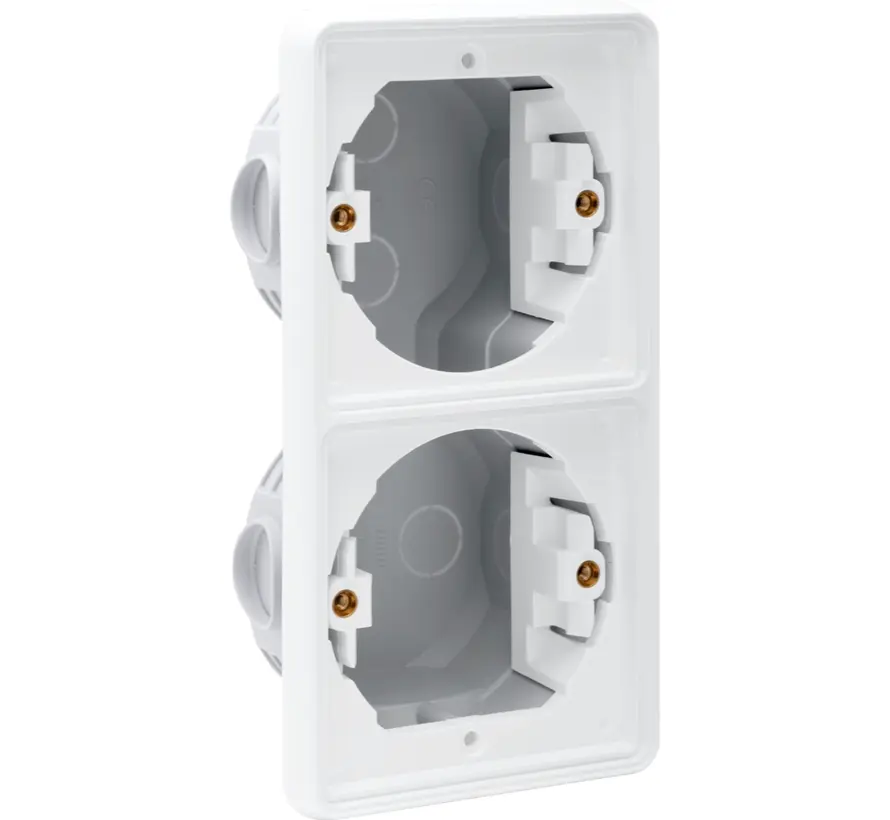 Niko Hydro 2-fach Unterputzdose vertikal weiß (701-74000)