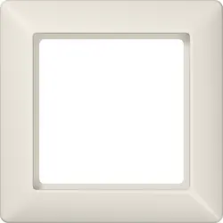 JUNG Abdeckrahmen 1-fach AS500 creme (AS 581)