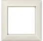 Abdeckrahmen 1-fach AS500 creme (AS 581)