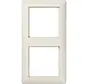 Abdeckrahmen 2-fach AS500 creme (AS 582)