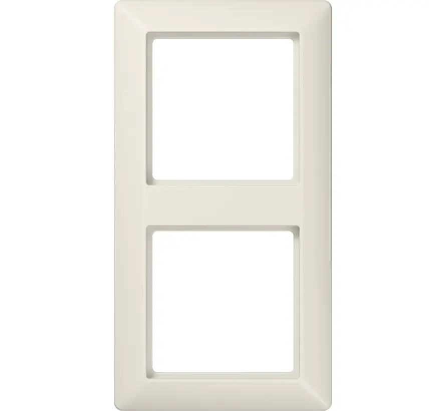 Abdeckrahmen 2-fach AS500 creme (AS 582)