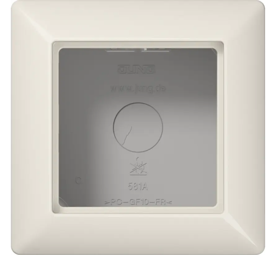 Aufputz-Gehäuse 1-fach AS500 creme (AS 581 A W)