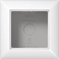 JUNG Aufputz-Gehäuse 1-fach AS500 alpinweiß (AS 581 A WW)