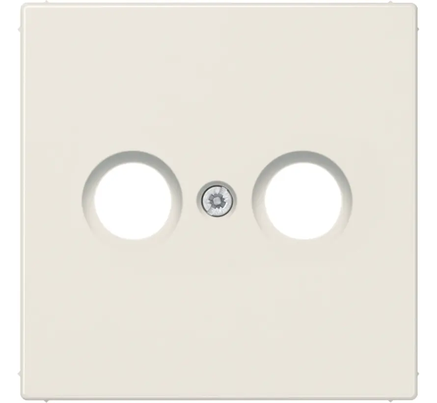 Zentralplatte Antennendosen LS990 creme (LS 990 TV)