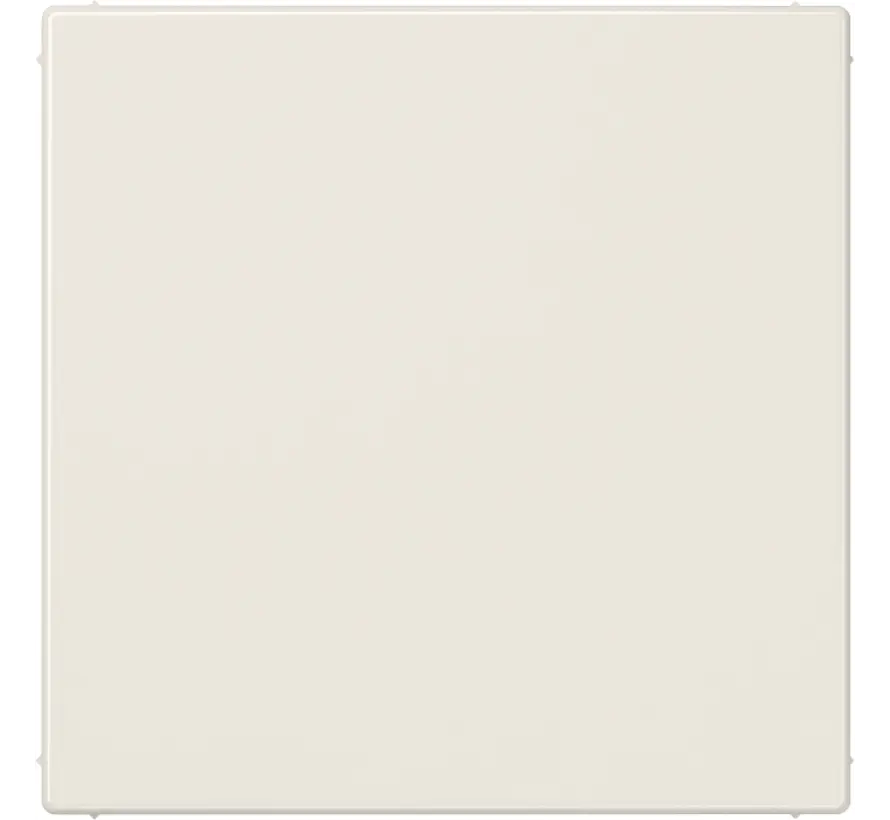 Zentralplatte Blindabdeckung mit Tragplatte LS990 creme (LS 994 B)