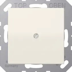 JUNG Zentralplatte Leitungsauslass AS500 creme (AS 590 A)