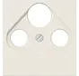 Zentralplatte Sat/BK-Dosen AS500 creme (A 561 PLSAT)