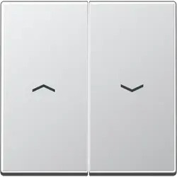 JUNG Wippe für Jalousieschalter A-range aluminium (A 595 P AL)