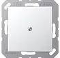 Zentralplatte Leitungsauslass A-range aluminium (A 590 A AL)