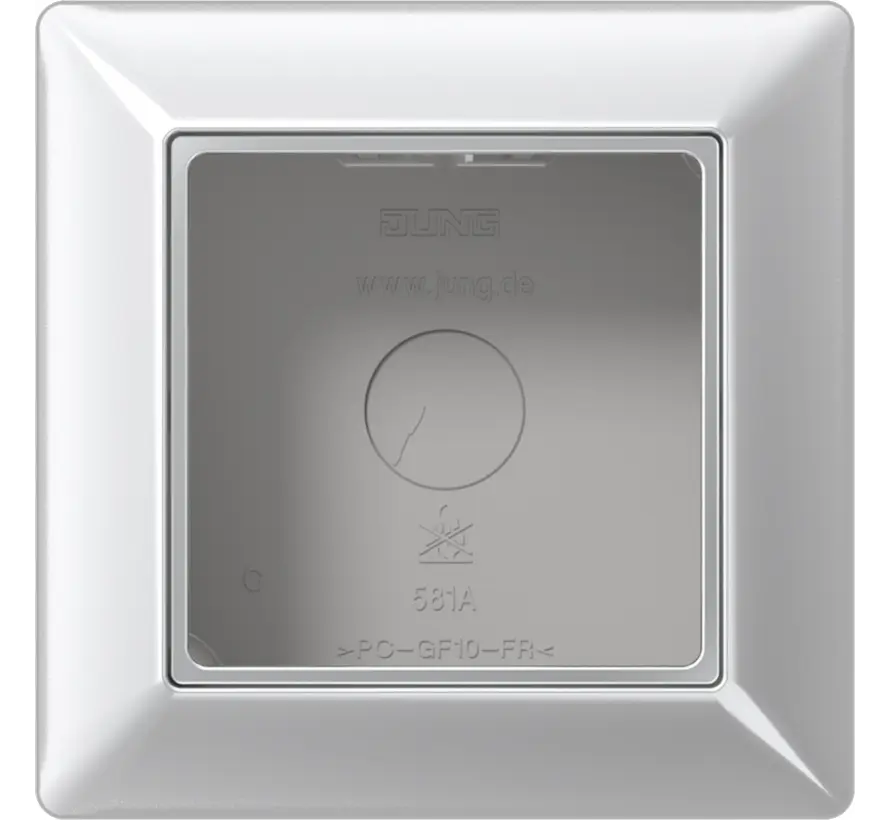 Aufputz-Gehäuse 1-fach A-range aluminium (AS 581 A AL)