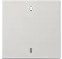 EnOcean Funk-Wandsender 2-Kanal mit Symbolen 0–I LS990 hellgrau (ENO LS 990-01 LG)