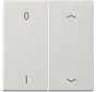 EnOcean Funk-Wandsender 4-Kanal mit 0–1 und Pfeilsymbolen LS990 hellgrau (ENO LS 995 P01 LG)