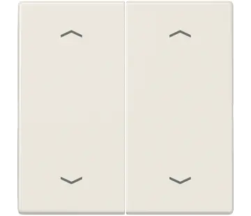 JUNG Wippe 2-fach mit pfeilsymbole LS990 creme (LS 995 MP)