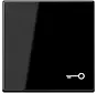 Wippe symbol Schlüssel A-range schwarz glänzend (A 590 T SW)