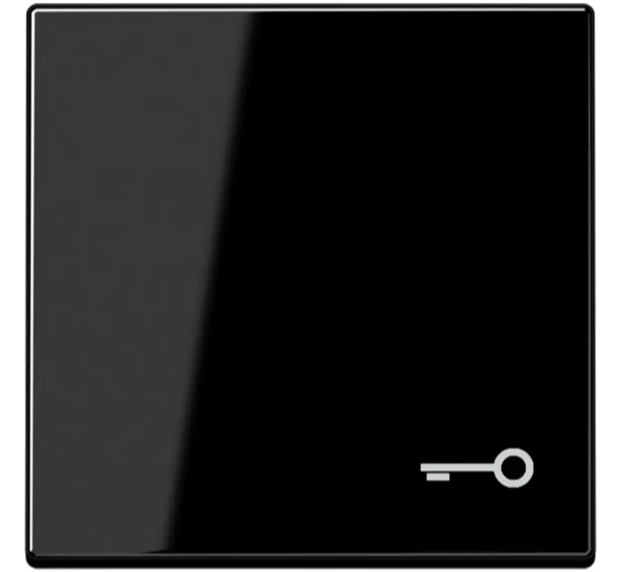 Wippe symbol Schlüssel A-range schwarz glänzend (A 590 T SW)